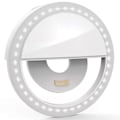 Miniatyrbillede 1 af 3: Selfie Ringlys, Genopladelig Bærbar Klips-på Selfie Fyldlys