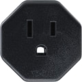 Miniatyrbilde 5 av 5: Hannplugg til EU/DE/FR/IT/ES hunnplugg, US/CA/JP hannplugg for elektronisk enhet 2-pinners EU hunnadapter (1 stk. svart)