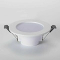 Miniatyrbild 3 av 5: 5 LED-spotlights för badrum, IP44 Superplatt 35mm, 85mm i diameter, vit, inbyggd taklampa, 6W, 460lm, 4000k neutral LED-panel