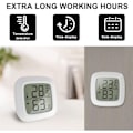 Miniatyrbild 3 av 5: 4-pack Mini Inomhus Termometrar - Inomhus Termometer Hygrometer med 10 Sekunders Snabb Uppdatering - Mini LCD-Display för Barnrum, Kontor, Sovrum, Växthus