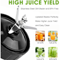 Miniatyrbillede 3 af 5: Reservedele til Ninja blender, 24 oz kop med 7 finner med vandtæt og vandtæt låg til Nutri Ninja BL480 BL482 BL642 NN102 BL682 (2 kopper, 2 låg)