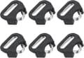 Triangelkamera Remringar, Legering Kamera Rem Triangel Split Ring Ersättningskrok, för Kamera Axelrem 3 Par Pack