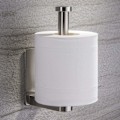Miniatyrbillede 3 af 5: Selvklæbende Toiletpapirholder uden borehuller Tapetstøtteholder til Papir, WC Rulle Rustfrit stål Derouleur Wc Wc
