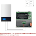 Miniatyrbilde 5 av 5: Intelligent veggtermostat med LCD-skjerm for Blue-Retroeclaiing gulvvarme