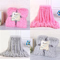 Miniatyrbillede 2 af 5: Hyggelig Pels Tæppe Mikrofiber Stue Tæppe Fleece Tæppe Sofa Tæppe Daglig Stue Aircondition Tæppe Sofa Seng Lys (Syv Farver Lys80x12