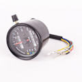 Miniatyrbilde 4 av 4: Motorsykkel speedometer 1 stk Universal motorsykkel kilometerteller speedometer signal dobbel digital display