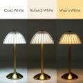 Miniatyrbilde 3 av 5: LED-bordlampe på batteri, batteridrevet bordlampe, dimbar LED-bordlampe - nattbordslampe for stue, soverom, 3 lysfarger