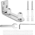 Miniatyrbillede 1 af 5: Skydedørs Gulvguide Ladedørs Gulvguide Justerbar Rulle Gulvguide 8 i 1 Justerbar Gulvguide Væg/Dør Justerbar Skydedørs Skinne Gui
