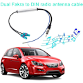 Miniatyrbilde 5 av 5: Bilradioantenneadapter, Dobbel Fakra Z til DIN Antenneadapter for Bilradiomottaker/GPS-hovedenhet