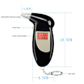 Miniatyrbilde 2 av 5: Bærbar bilalkoholtester alkometer for bil og hjem