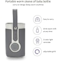 Pikkukuva 2 / 5: Pullonlämmitin, USB-pullonlämmitinpussi, kannettava vauvanpullon ruoanlämmitin, 3 lämpötilaa säädettävissä, matkalla älykäs eristysmaitolämmityspullon kansi Ba