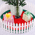 Miniatyrbillede 3 af 5: 90cm Rund Juletræ Gavemåtte Skørt Base Gulvbetræk Julepynt (Julemanden)