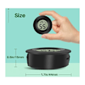 Miniatyrbillede 5 af 5: 3-pak Hygrometer Digitalt Termometer LCD-skærm Fugtighedsmåler til Affugter Form Form Babyværelse Drivhus