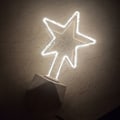 Miniatyrbillede 4 af 5: 4W E27 Kreative LED-pærer Dekorative Stjerneformet Varmt Hvidt Filament Pære 2700K AC 220V Strålevinkel 360 ​​Lys