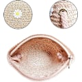 Miniatyrbild 3 av 5: Rosa - hatt med väska, strandhatt, bredbrättad hatt, för kvinnor, flickor, sommar, strand, resor