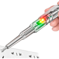 Miniatyrbillede 1 af 5: Reaktiv elektrisk testerpen, kontaktløs spændingspen, skruetrækker til 24-250 V elektrisk testerpen, testpen med lysindikator