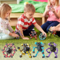 Miniatyrbillede 3 af 5: 4 Fingertip Gyro Legetøj - Konvertible Fingertip Roterende Legetøj Hånd og Finger Rotatorer til Børn og Voksne Sensing Legetøj Gyro