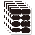 Miniatyrbillede 1 af 5: Krukkeetiketter, 64 stk. - Tavleetiketter