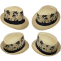 Miniatyrbilde 2 av 5: Stråhatter for menn, kvinner, unisex, Panama, sommer, sol, jazz, kostymefest, caps