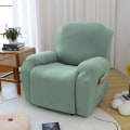 Miniatyrbild 5 av 5: Superstretchig fåtöljöverdrag Recliner sofföverdrag Recliner fåtöljöverdrag Formmonterade överdrag, mjuka och tjocka (gröna - 1-pack)