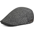 Miniatyrbillede 1 af 5: Beret Cap Mænd Justerbar Flad Vintage Lvy Hat