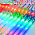Miniatyrbilde 5 av 5: 12-pakning LED-lyssticks med 7 blinkende lysmoduser for konsert, raves, bursdag, fest