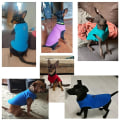 Miniatyrbild 3 av 5: Varm Fleece Hundkläder Husdjur Hundjacka Väst Med D-ring För Liten Hund Kattkläder Fransk Bulldogg Kostymer Chihuahua Rock(M)