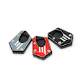 Miniatyrbillede 3 af 3: Side Kick Stand og Pad Modificeret Pedal Passer til Honda CBR650R CB650R CB650F (Sølv)