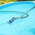 Miniatyrbild 3 av 4: 1 pool dammsugare med hjul, 14-tums robust huvud, flexibel pool dammsugare med pivot (stång ingår ej)