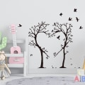 Miniatyrbild 5 av 5: Väggdekaler Kärleksgrenar Väggdekaler Väggdekaler för Sovrum Vardagsrum TV-vägg