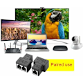 Miniatyrbilde 5 av 5: RJ45 CAT6 LAN 1 til 2 Ethernet Port Splitter Adapter Dobbel Hunn til Hunn Port Kobler, 2 Pakk Svart