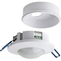 Miniatyrbillede 1 af 5: Indendørs bevægelsessensor, forsænket og overflademontering i loft, programmerbar, infrarød sensor, 6 m / 360°, LED-tilpasset, maks. 1200 W/500 W