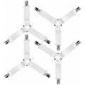 Miniatyrbild 1 av 5: 4 st Triangel Kläder Elastiskt Skydd Fixering Justerbar Stödband för sängkläder, lakan, strykbrädsöverdrag, madrass, soffa