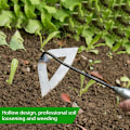 Miniatyrbillede 3 af 5: Sæt med 2 hule kroge i hærdet stål - til lugning - til havearbejde, havebrug - havehobby til lugning i haven