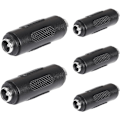 Pikkukuva 1 / 5: 4 kpl CC-virtalähdeadapteri, naaras-naarasliitin, naaras-naarasliitäntä, CC 5,5x2,1 mm adapteri, suora
