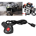 Miniatyrbild 5 av 5: Vinsch Fjärrkontrollsystem Vinschkontroller Elec, Vinschkontroller Elektrisk Fjärrkontroll Universal ATV Tillbehör Tippvagn Brytare