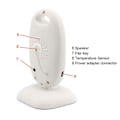 Miniatyrbilde 4 av 5: Trådløs videobabyalarm med mikrofon og nattsyn 2\" fargeskjerm