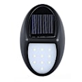 Miniatyrbillede 1 af 5: Udendørs solcellelampe, 10 LED solcellelampe, LED væglampe, IP65 vandtæt solcelle udendørsbelysning med skumringssensor til terrasse, have, gård, trapper