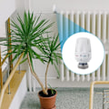 Miniatyrbilde 4 av 4: Sett med 4 termostathoder, M 30 x 1,5 Radiatorventil Erstatningshode, Termostatisk Radiatorventil, Tilkoblet Termostathode for Hjemmekontor