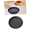 Miniatyrbillede 4 af 4: Silikone brødform til ovne, silikone cupcakeform, 1 stk. pizzabakke til ovn, bageforme, bageplade, slip let bageform (12 cm 2 cm)