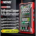 Miniatyrbild 3 av 5: Digital multimeter Smart Touch Automatisk Beach 9999 Uppladdningsbar Anti-Slug Laddar konton OHM AMP Voltmeter med DC/AC KONDENSATOR KONDENSATOR RESISTANS