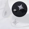 Miniatyrbilde 5 av 5: 120 par Butterfly Clutch Tie Tacks Pin Back Replacement med 8mm lengde tomme pinner for håndverk (sølv)