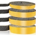Pikkukuva 1 / 5: Takka-aukon tiiviste, itseliimautuvat punotut tiivisteet uuniin, takkaan, uuniputkeen, uunin luukkuun, lämmönkestävä tiiviste (3mm15mm2.5m)