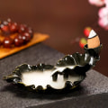 Miniatyrbillede 3 af 5: Lotus Blomster Røgelse Brænder, Tilbagevendende Røgelse Kegle Brænder, Røg Røgelse Holder Til Røgelse Og Duft Dekoration, Røgelse Brænder