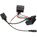 Pikkukuva 2 / 5: Bluetooth 5.0 langaton audioadapteri Aux-kaapelilla ja mikrofonin korvaus Ford Focus Mondeo Fiesta Fusion 6000CD -malleihin