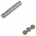 Miniatyrbilde 2 av 5: 50 stk. 8 x 1 mm Sterke Neodym Magneter N42 Sirkulære Skive Supermagneter