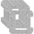 Miniatyrbild 1 av 5: Set med 6 rengöringspads för Ecovacs Winbot Winbot Winbot WinBot Fönsterputsrobotar W1 / W2 / W2 Omni - För robotfönsterputs - Tvättbar rengöringsduk