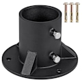 Miniatyrbilde 1 av 5: 52mm Stolpefot, Kraftig Postkasse Monteringsfot, Festebrakett for Bassengstige, Metallrekkverk Stolpebrakett, Balustrade Stolpebrakett