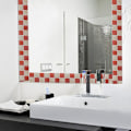 Miniatyrbild 2 av 5: Set med 18 transferdekaler för mosaikplattor, för badrum, kök, hus (10 cm x 10 cm) (mts007)