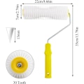 Miniatyrbild 2 av 5: 22 cm Ragréing Byggvals, Avbubblningsvals för att bryta epoxilim